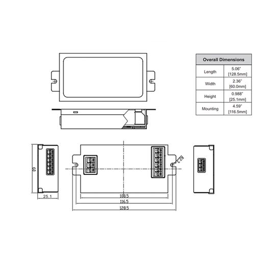 dimensions