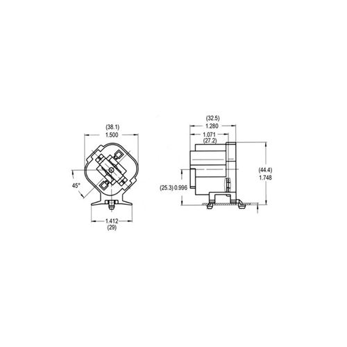 LH0200 Line Drawing