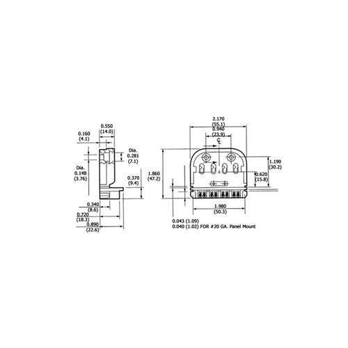 LH0002 Line Drawing