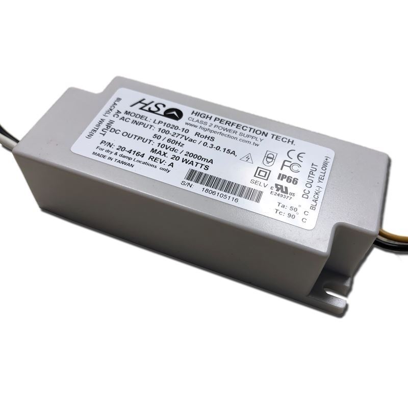 LP1020-10 20w 10v constant voltage led driver