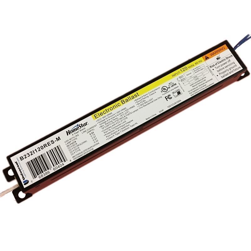 B232I120RES-A electronic ballast, 2 F32T8, 120v, H
