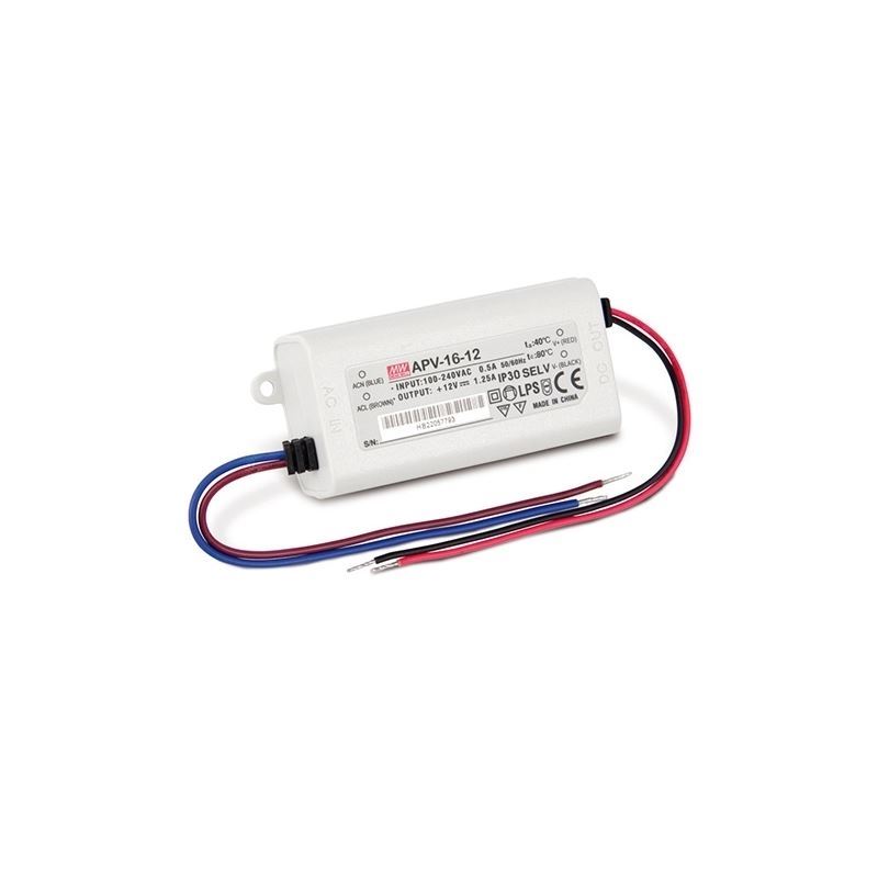 APV-16-12 16w 12v constant voltage led driver