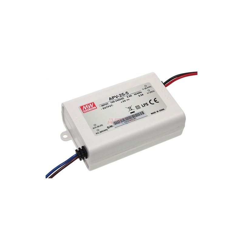 APV-25-5 25w 5v constant voltage led driver