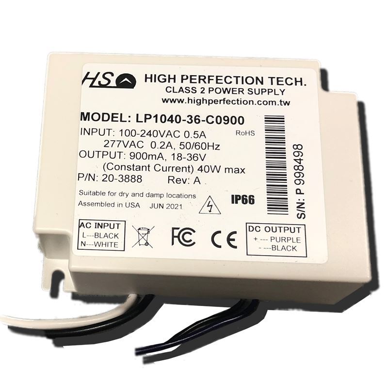 LP1040-36-C0900 40w, 900ma constant current LED dr