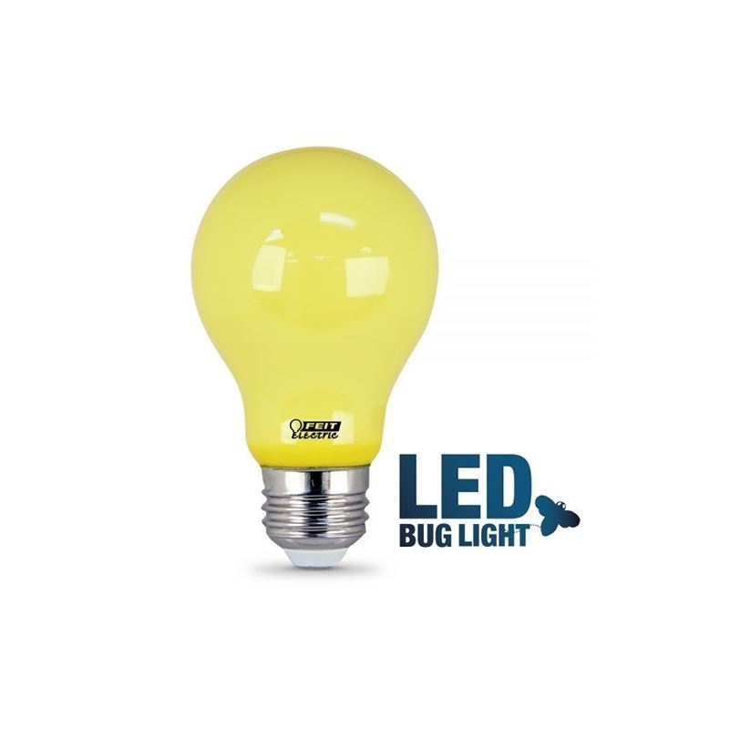 A19/BUG/LED A19 LED Yellow bug light