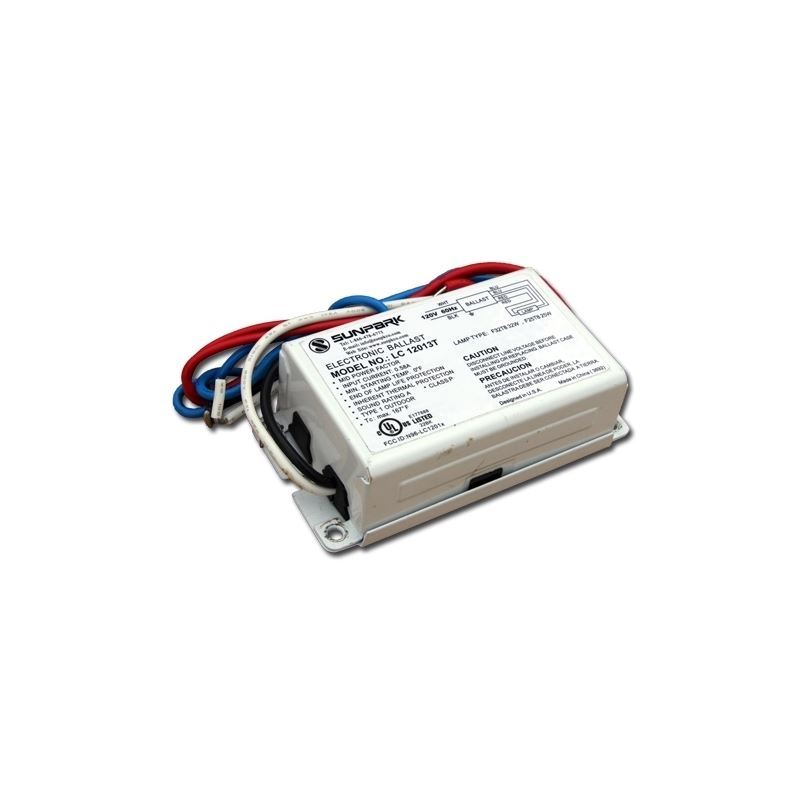 LC12013T-1 For 1 F32T8 or 28w 2D lamp