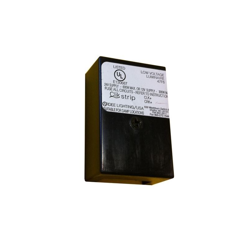 910410-BK black junction box for Lightolier Clikst