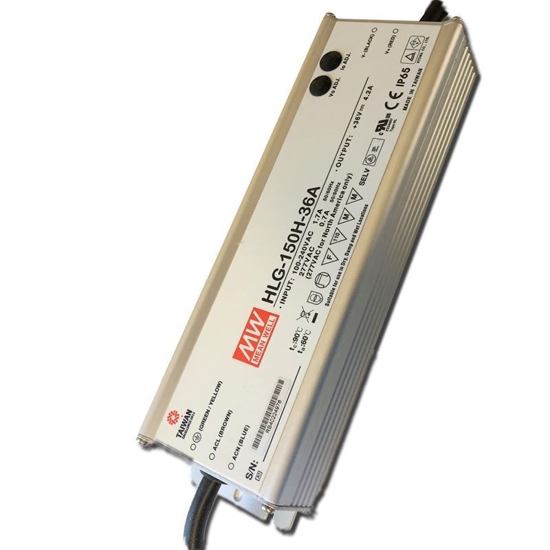 HLG-150H-36A 36A 150w, Adjustable 18-36v voltage,