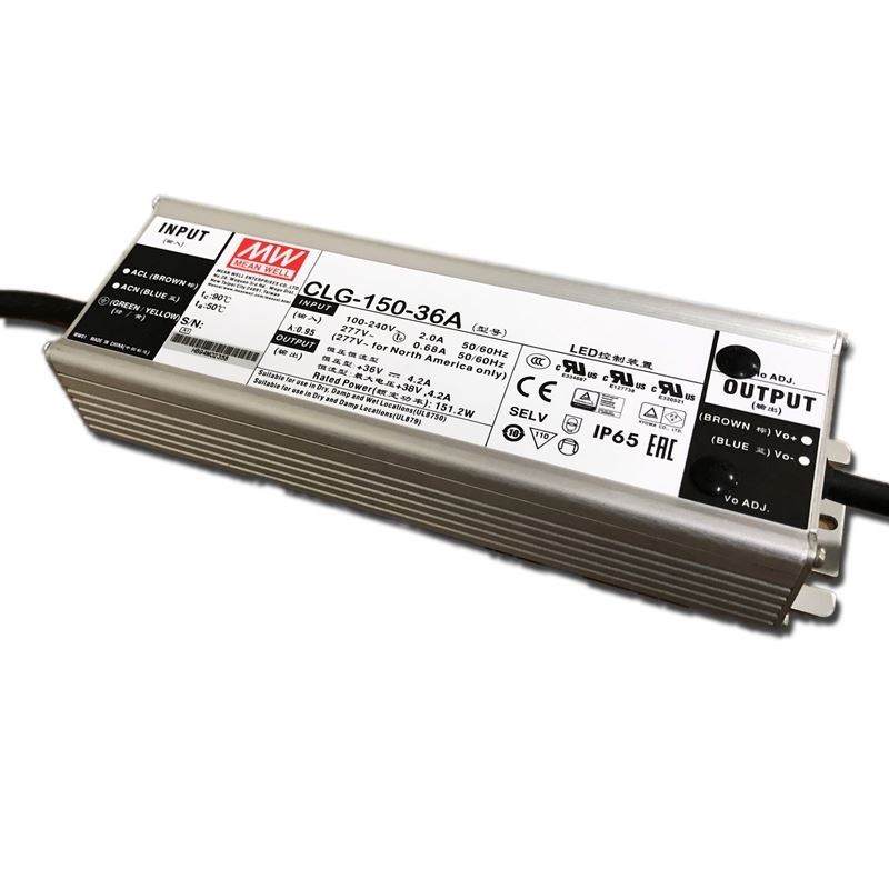 CLG-150-36A 36vdc constant voltage 150w LED power