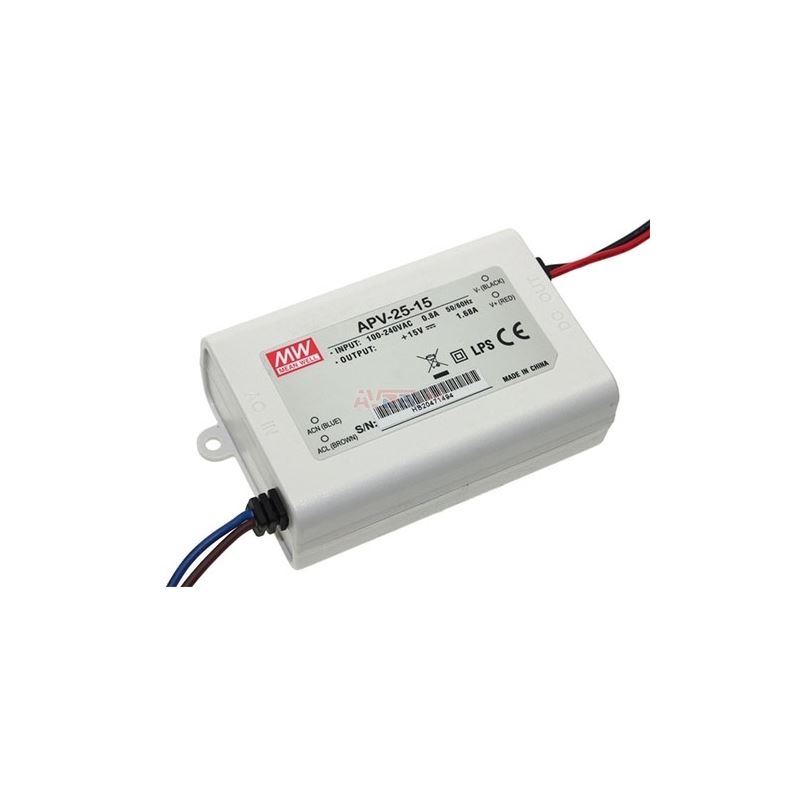 APV-25-15 25w 15v constant voltage led driver