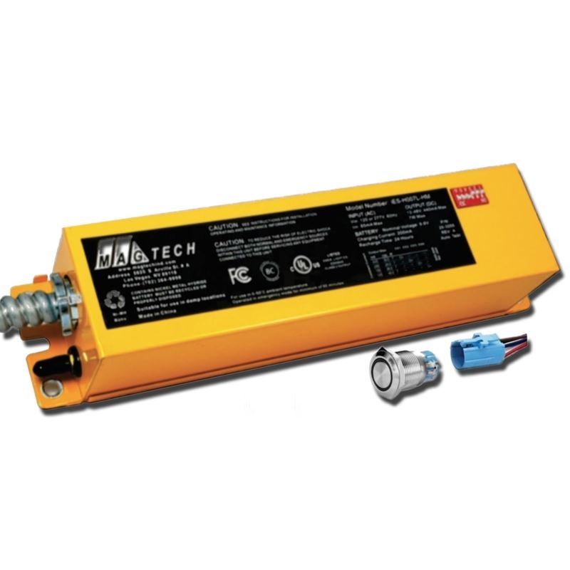 IES-H007L-HM wireless, 7 watt, self-diagnostic eme