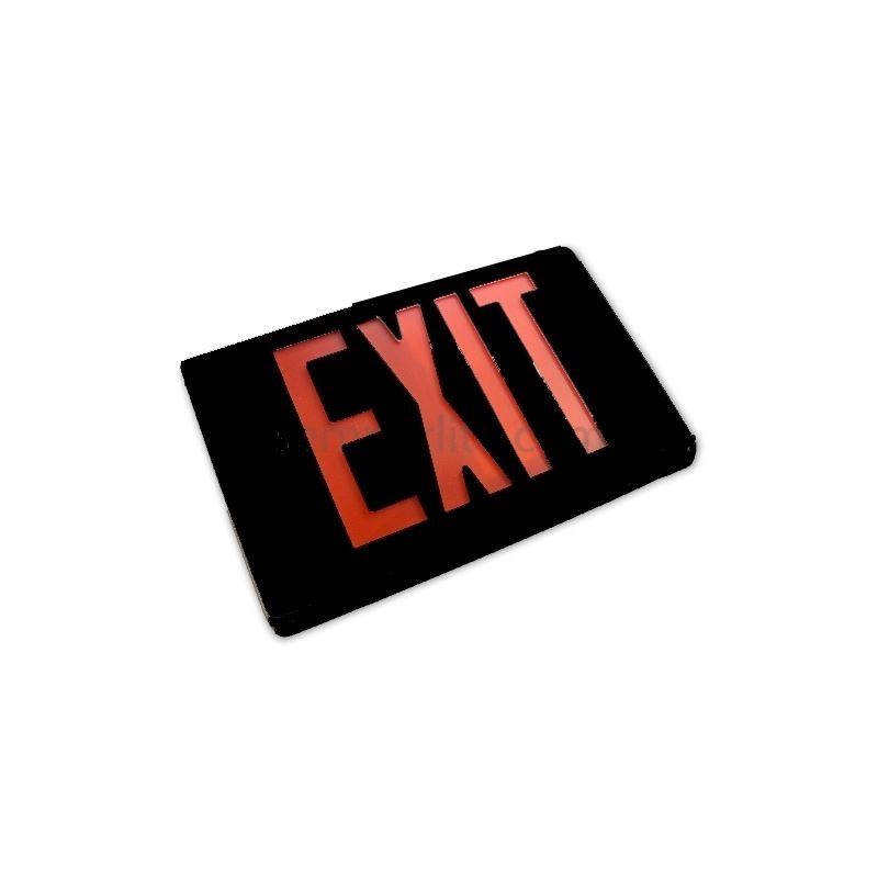 EZXTEU2RB-EM Red LED Exit Sign w/battery backup