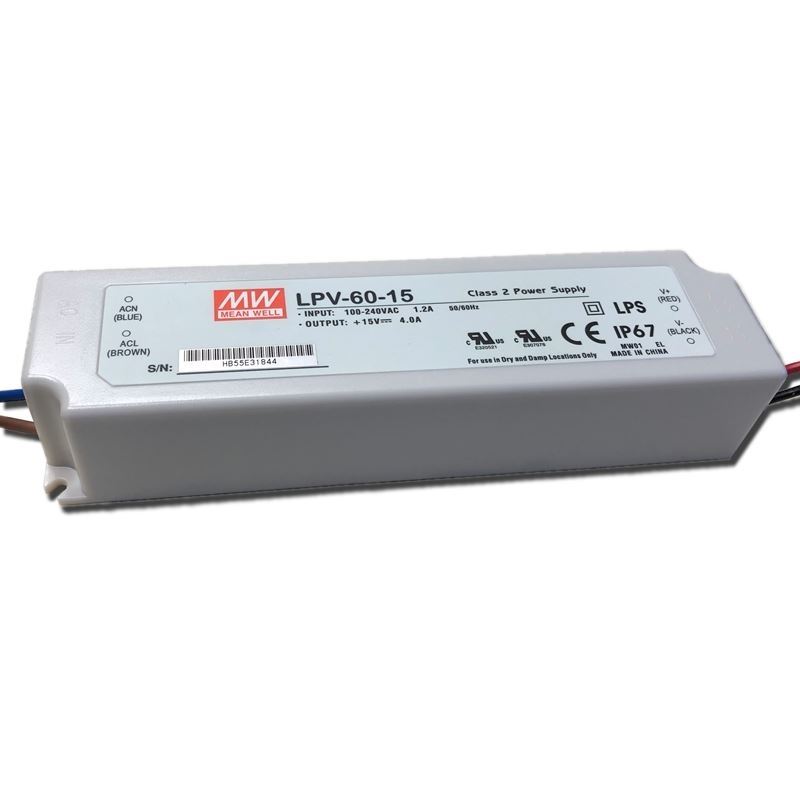 LPV-60-15 60w 15v constant voltage led driver