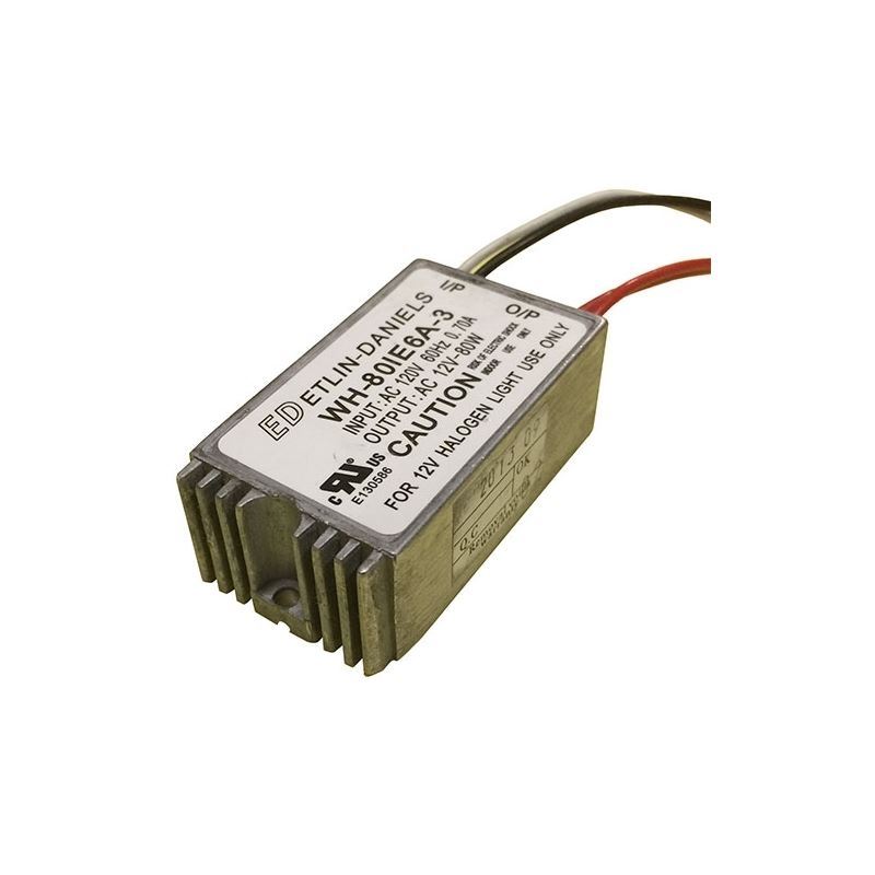 WH-801E6A-3 Electronic 12v 80w maximum 120v transf