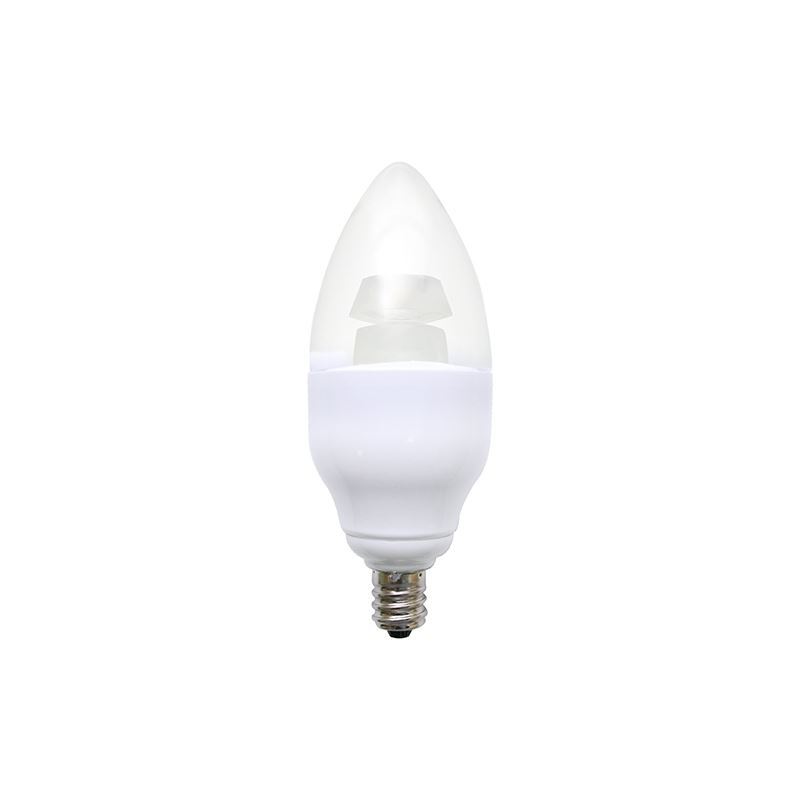 LD0527CL4D 5w C11 Decorative LED Clear Dimmable 27