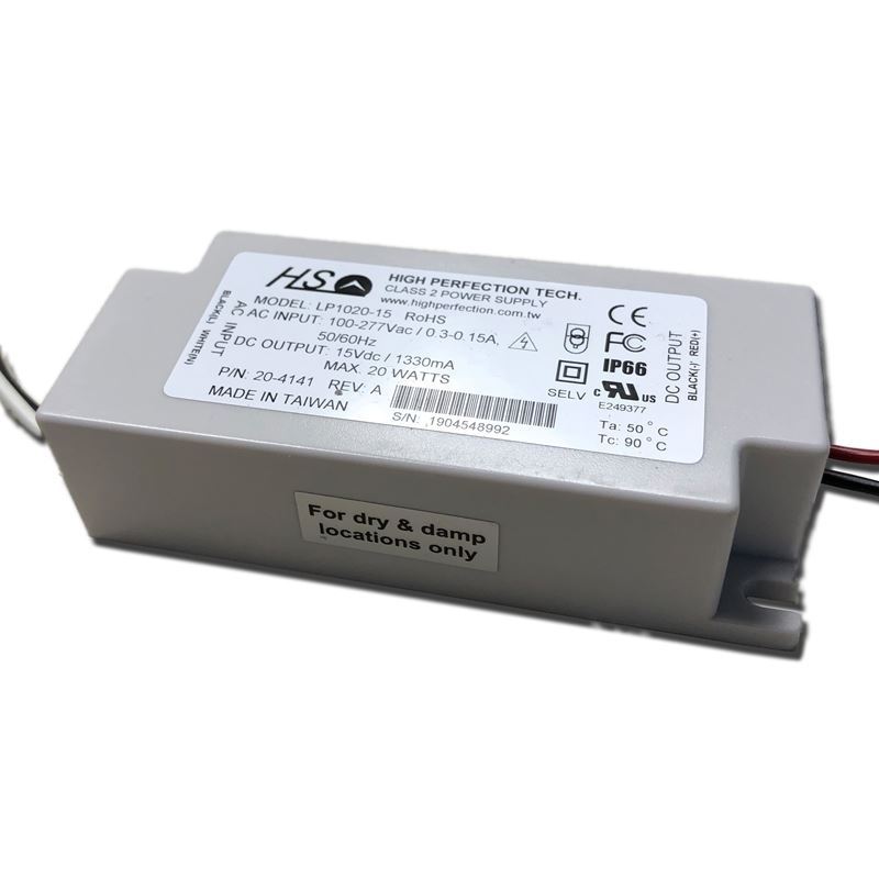 LP1020-15 20w 15v constant voltage led driver