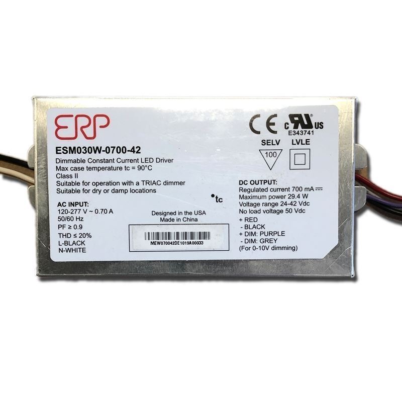 ESM030W-0900-42 900mA constant current, 23.4 watts