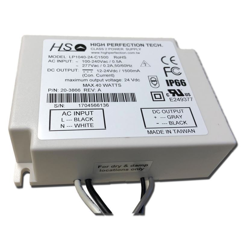 LP1040-24-C1500 40w 1500ma constant current LED po