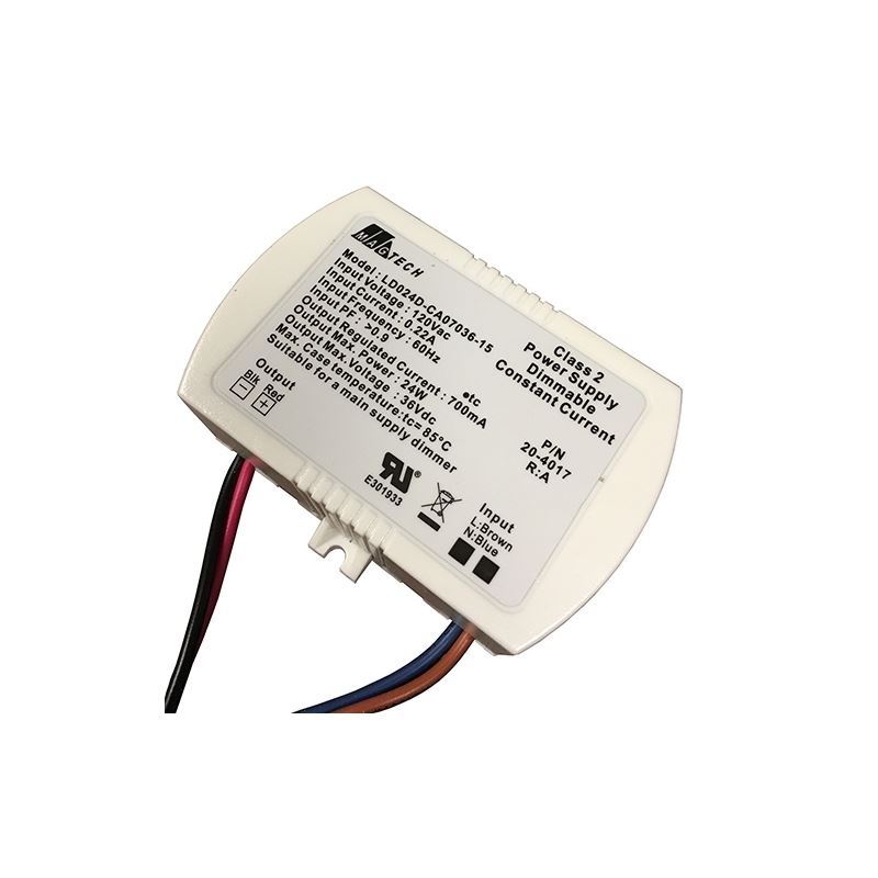 LD024D-CA07036-15 700ma 36w maximum dimmable con.