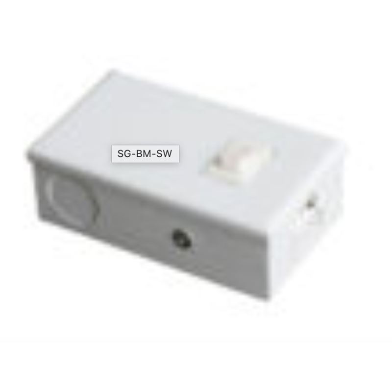 SG-BM-SW Commercial Grade Metal hard-wire box with